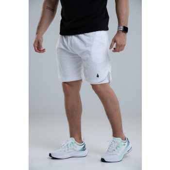 FLAME Fehér/Fehér Férfi 2in1 rövidnadrág 