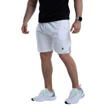 FLAME Fehér/Fehér Férfi 2in1 rövidnadrág 