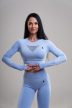 Flame Női 2 részes Hosszú Gym Szett - Ice Blue