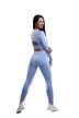 Flame Női 2 részes Hosszú Gym Szett - Ice Blue