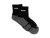 PEAK MEDIUM CUT TERRY SOCKS - BLACK