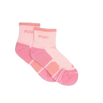 PEAK MEDIUM CUT SOCKS - PINK