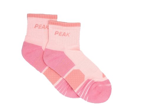 PEAK MEDIUM CUT SOCKS - PINK