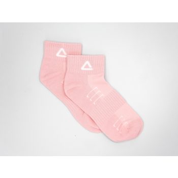 PEAK MEDIUM CUT SOCKS - PINK