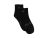 PEAK MEDIUM CUT SOCKS -BLACK