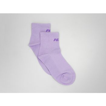 PEAK HIGH CUT SOCKS - MID.PURPLE