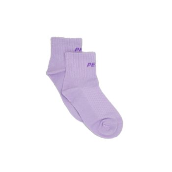 PEAK HIGH CUT SOCKS - MID.PURPLE