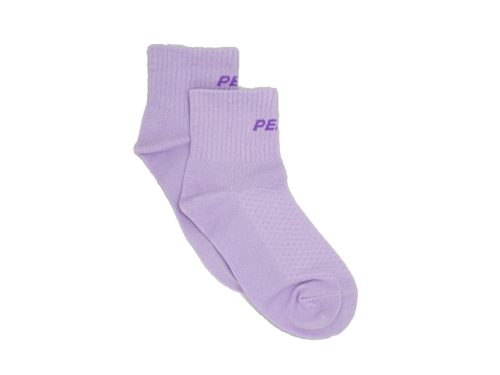 PEAK HIGH CUT SOCKS - MID.PURPLE