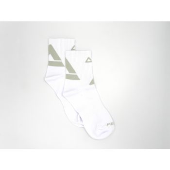 PEAK HIGH CUT SOCKS - WHITE