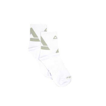 PEAK HIGH CUT SOCKS - WHITE