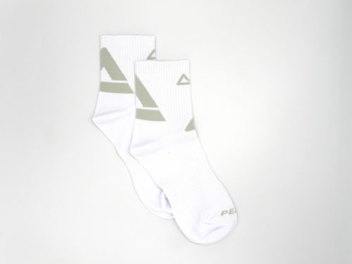 PEAK HIGH CUT SOCKS - WHITE