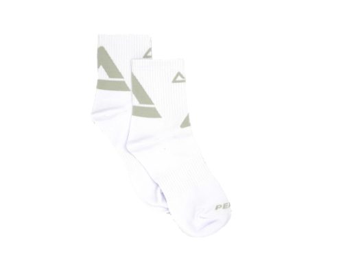 PEAK HIGH CUT SOCKS - WHITE