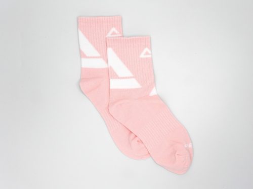 PEAK HIGH CUT SOCKS - PINK