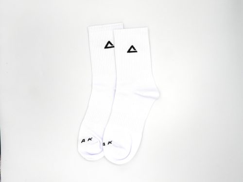 PEAK STRETCH HIGH CUT SOCKS - WHITE