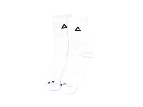PEAK STRETCH HIGH CUT SOCKS - WHITE